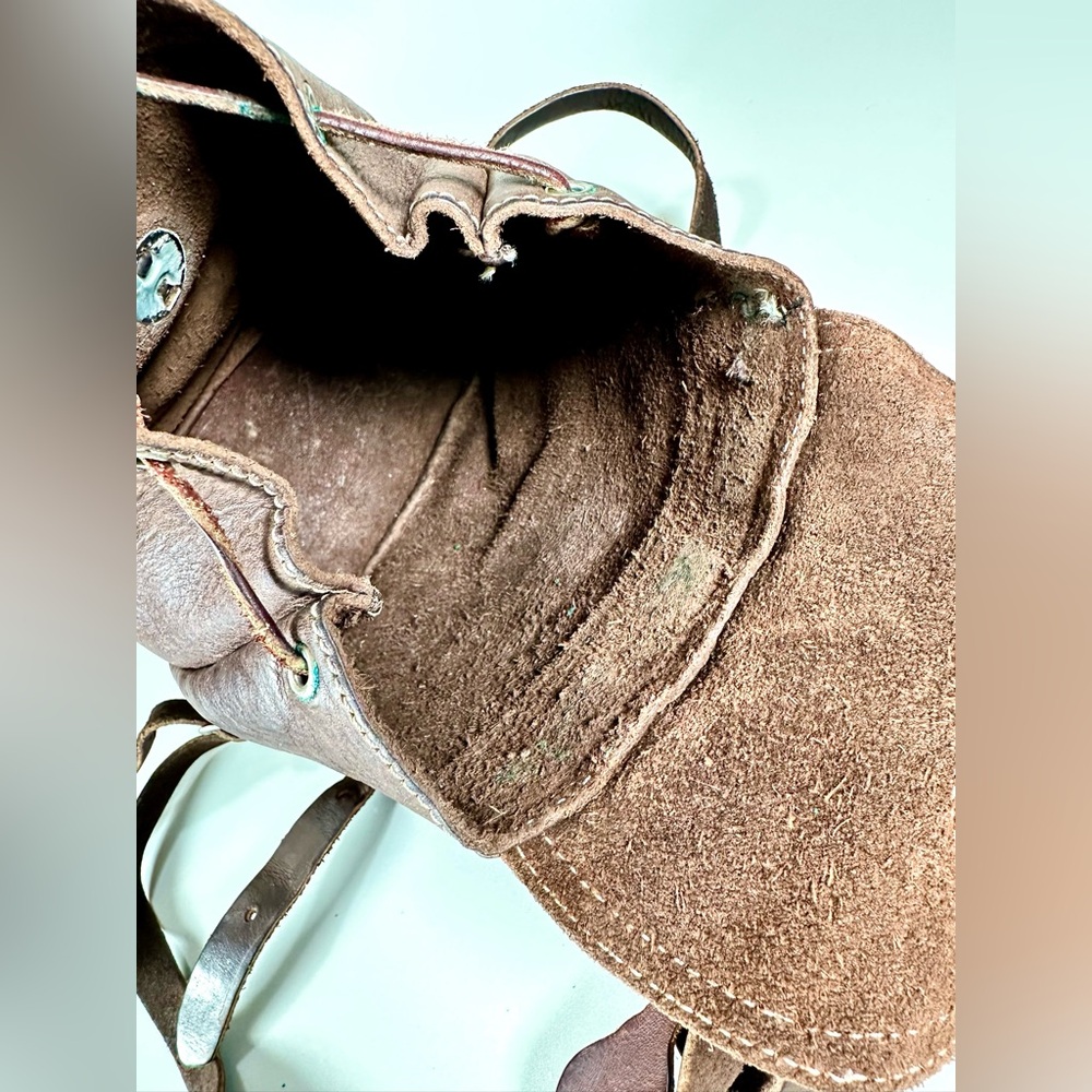 Roots Women’s Vintage Genuine Leather Mini Backpack - Picture 7 of 12